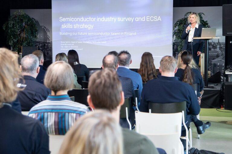 Sirpa Salmi, Semiconductor talents workshop, Tampere