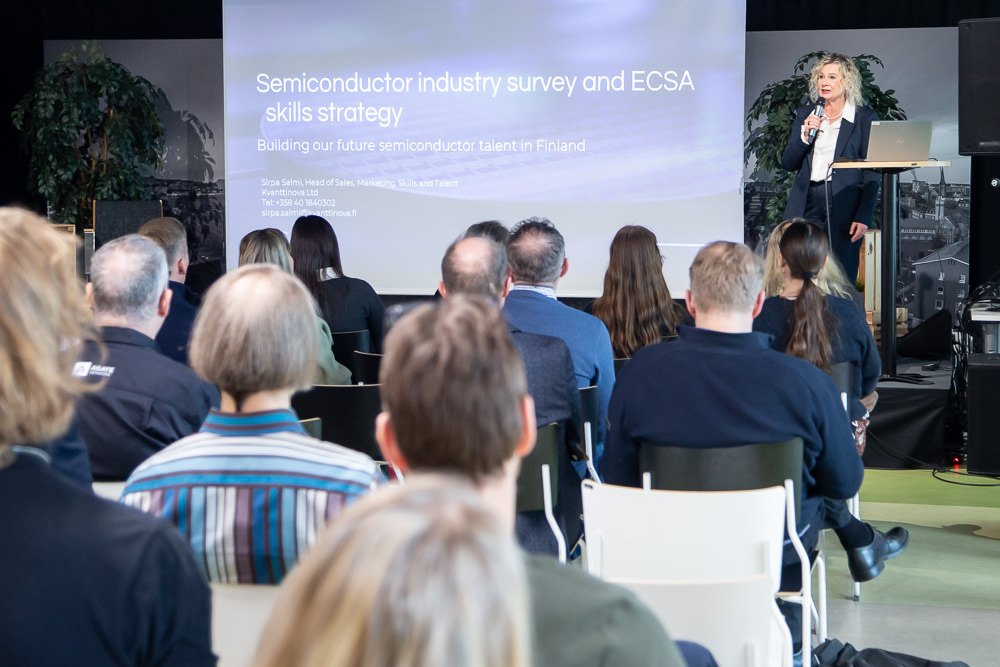 Sirpa Salmi, Semiconductor talents workshop, Tampere