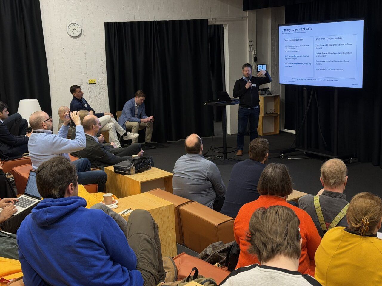 Audience in former Kvanttinova Meet